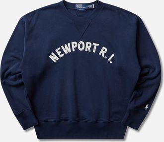 Polo Ralph Lauren Men s Vintage Fit Fleece Graphic Sweatshirt Newport Navy