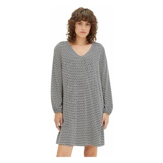 Tom Tailor Dames, Jurken, Grijs, Maat: M