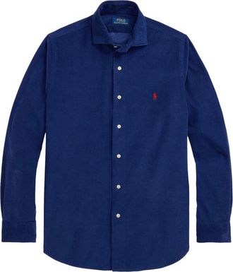 Polo Ralph Lauren Freshwater Overhemd - Heren - Casual Overhemden - Blauw - S - Overhemden