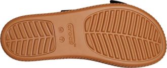 Crocs Brooklyn Woven Buckle Black 209978-001 Womens