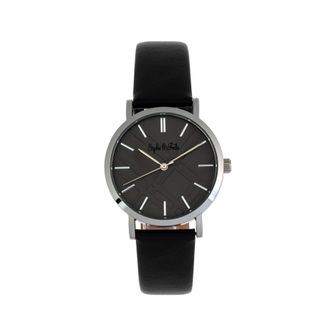 Sophie & Freda Budapest 36 mm Leather Strap Watch