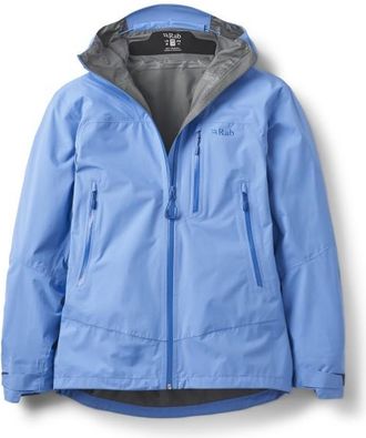 RAB Downpour Mountain Jacket Regenjacke f&uuml;r Damen | blau
