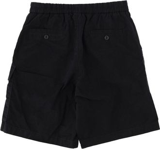 Dolce & Gabbana Cotton-Blend Drawstring Bermuda Shorts - Black