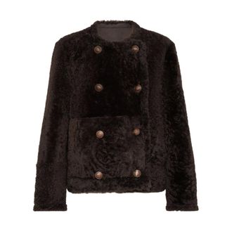 Brunello Cucinelli Mujer, Chaquetas, Marrón, Talla: S