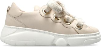 AGL Soft Bubble Sportschoenen - Dames - Sneakers - Beige - 36 EU - Leer - Schoenen