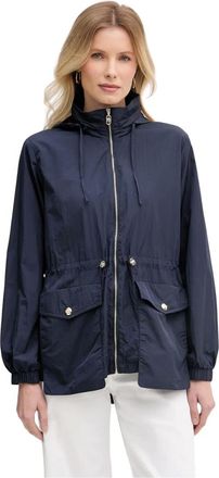 Liu Jo Jassen, Dames, Blauw, M, Polyester, Lichte Parka