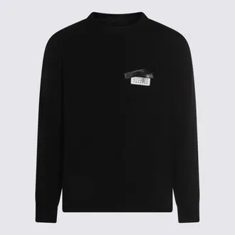 Maison Margiela Black Wool Knitwear