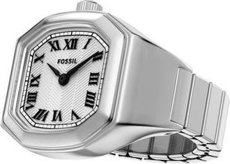 Fossil Harlow Ring Watch, 16mm in Silver at Nordstrom