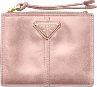 Prada Portafoglio piccolo in pelle - Rosa