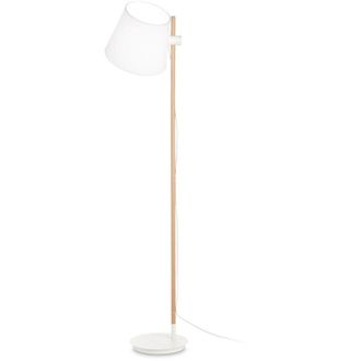 Ideal Lux Axel L&aacute;mpara De Pie Con Pantalla C&oacute;nica Blanca - Ideal Lux