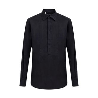 Dolce & Gabbana Klassiek overhemd - Heren - Overhemden - Blauw - Maat: M Katoen