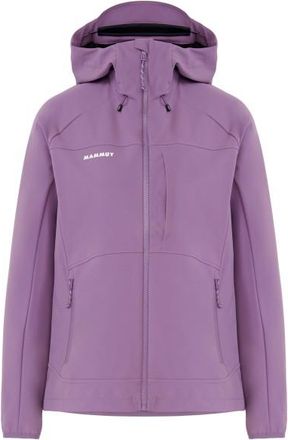 Mammut Ultimate Comfort Softshell Hooded Jacket Softshelljacke f&uuml;r Damen | rosa