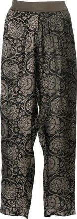 Uma Wang Palmer Floral Trousers