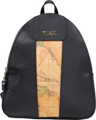 Alviero Martini 1A Classe Le 52 9407 Rugzak - Dames - Rugzakken - Zwart - ONE Size - Katoen - Tassen