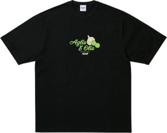 Palace Aglio E Olio Ringer T-Shirt Black P30ES204