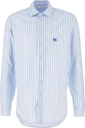 Etro Hombre, Camisas, Azul, Talla: L