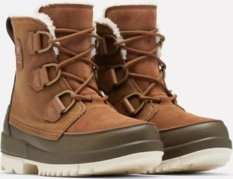 Sorel WomenS Tivoli Iv Waterproof In Velvet Tan Olive Green