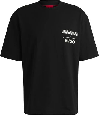 HUGO BOSS T-shirt con stampa - Nero