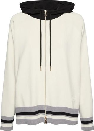 Elena Miro Hooded Zip Cardigan - Dames - Vesten met rits - Veelkleurig - XL - Hoodies & sweatvesten