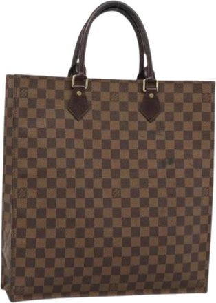 Louis Vuitton Pre-owned Tote Bag - Dames - Vintage Shopper - Bruin - ONE Size - Leer - Vintage
