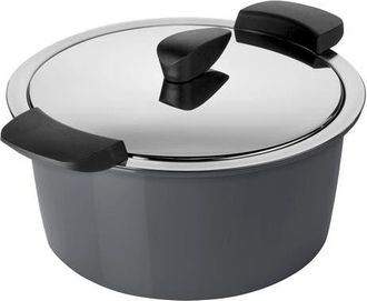 Kuhn Rikon Hotpan Stainless Steel Cooking Pot with Insulated Bowl, 3.2-Quart in Gray at Nordstrom