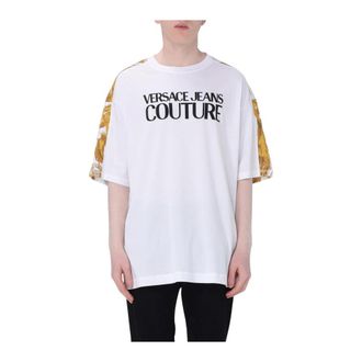 Versace Jeans Couture Uomo, Top, Bianco, L, new