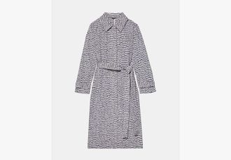 Kate Spade New York Modern Feathers Belted Trench Coat