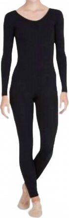 Capezio Long Sleeve Solotard In Black