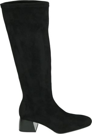 Sergio Rossi 77663 Heeled Boot - Dames - Laarzen met Hak - Zwart - 40 EU - Schoenen