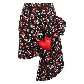Moschino Dames, Rokken, Zwart, Maat: S Katoen