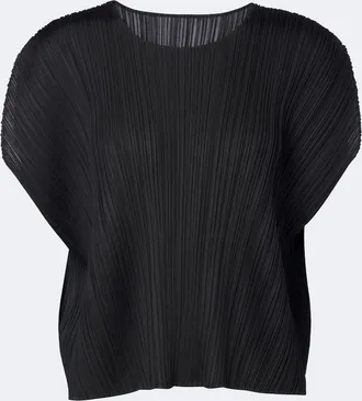 Pleats Please Issey Miyake Monthly Colors: July pleated top