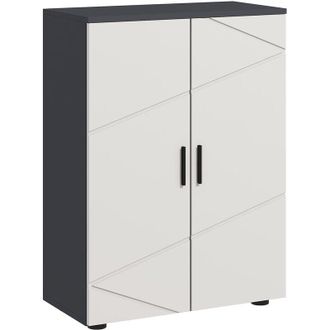Kleankin Kleankin - Bathroom Storage Cabinet, Small Bathroom Cabinet with Soft Close Doors