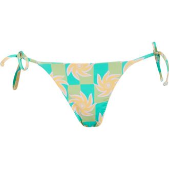 Billabong Trippin On Sun Maya Bikini Bottoms in Aqua Multi at Nordstrom Rack, Size X-Small