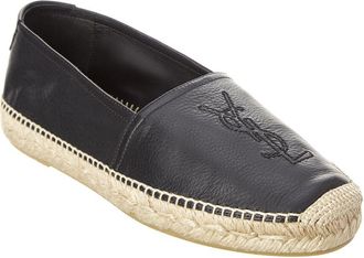Saint Laurent Leather Espadrille