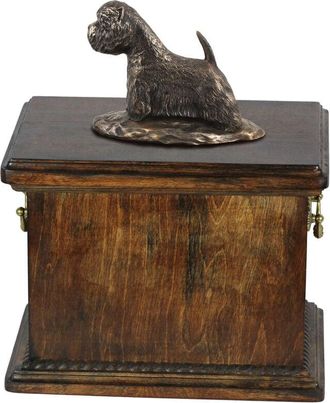 OEM West Highland White Terrier, Westie - Urna Para Cenizas De Perro, Urna Con Estatuilla, Urna Elegante De Estilo Cl&aacute;sico De Art-dog