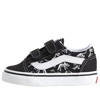 Vans (TD) Vans Old Skool V Glow-in-the-Dark Black VN000Z9TCJK