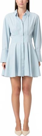 Paige Sandrine Mini Dress In Angelic
