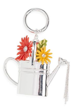 Chelsea28 Watering Can Bag Charm in Orange Multi- Silver at Nordstrom