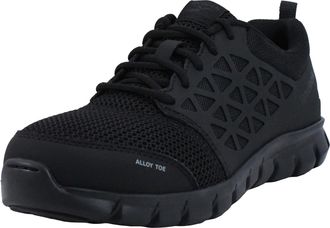 Reebok Work Mens Sublite Cushion Work Comp Toe EH, Black, 13-W US Mens