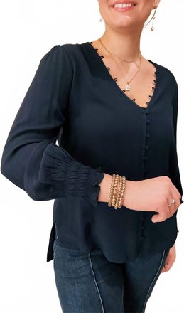 Lovestitch Taylor Boho Top In Black