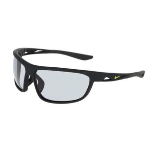 Nike Windtrack Run Photochromic Zonnebril - Heren - Zonnebrillen - Zwart - 68 MM - Leer - Accessoires