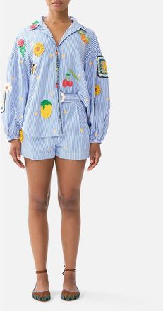 Camilla Tuck Front Short in Magic Of The Mercado at Nordstrom, Size Xx-Small