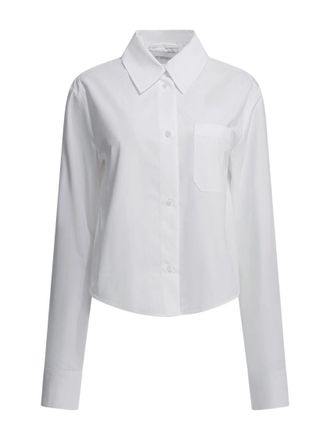 Sportmax White Pleated Shirt
