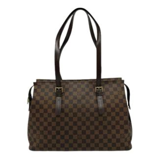 Louis Vuitton Pre-owned Shoulder Bags, female, Brown, Size: ONE SIZE Pre-owned Damier Handbag