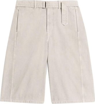 Christophe Lemaire Belted Denim Shorts