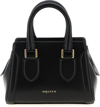 Alexander McQueen Birdee Borse A Mano Nero-Donna