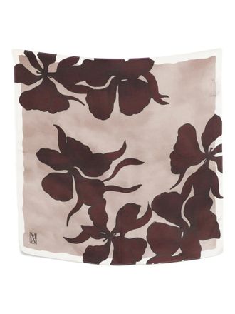 Marc O'Polo floral scarf - women - Viscose/Modal - One Size - Neutrals