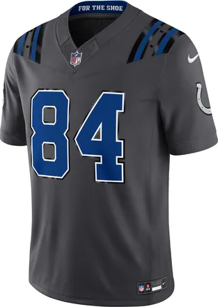 Nike Tyler Warren Indianapolis Colts Rivalries Collection Nike Mens Dri-FIT NFL Limited Jersey in Grey | 37NM0JFN98F-ALT