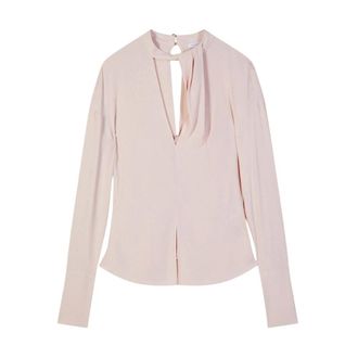 Patrizia Pepe Casual Shirt - Dames - Blouses & Shirts - Roze - Maat: S Viscose