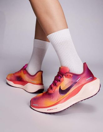 Nike Air Zoom Pegasus 41 - Sneakers rosa e arancioni-Arancione